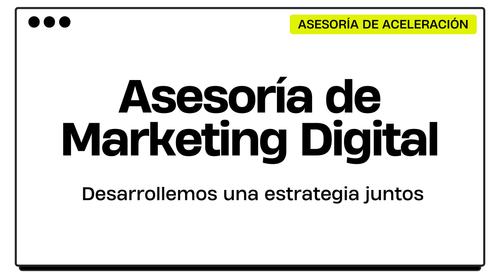 Asesoría de Marketing Digital