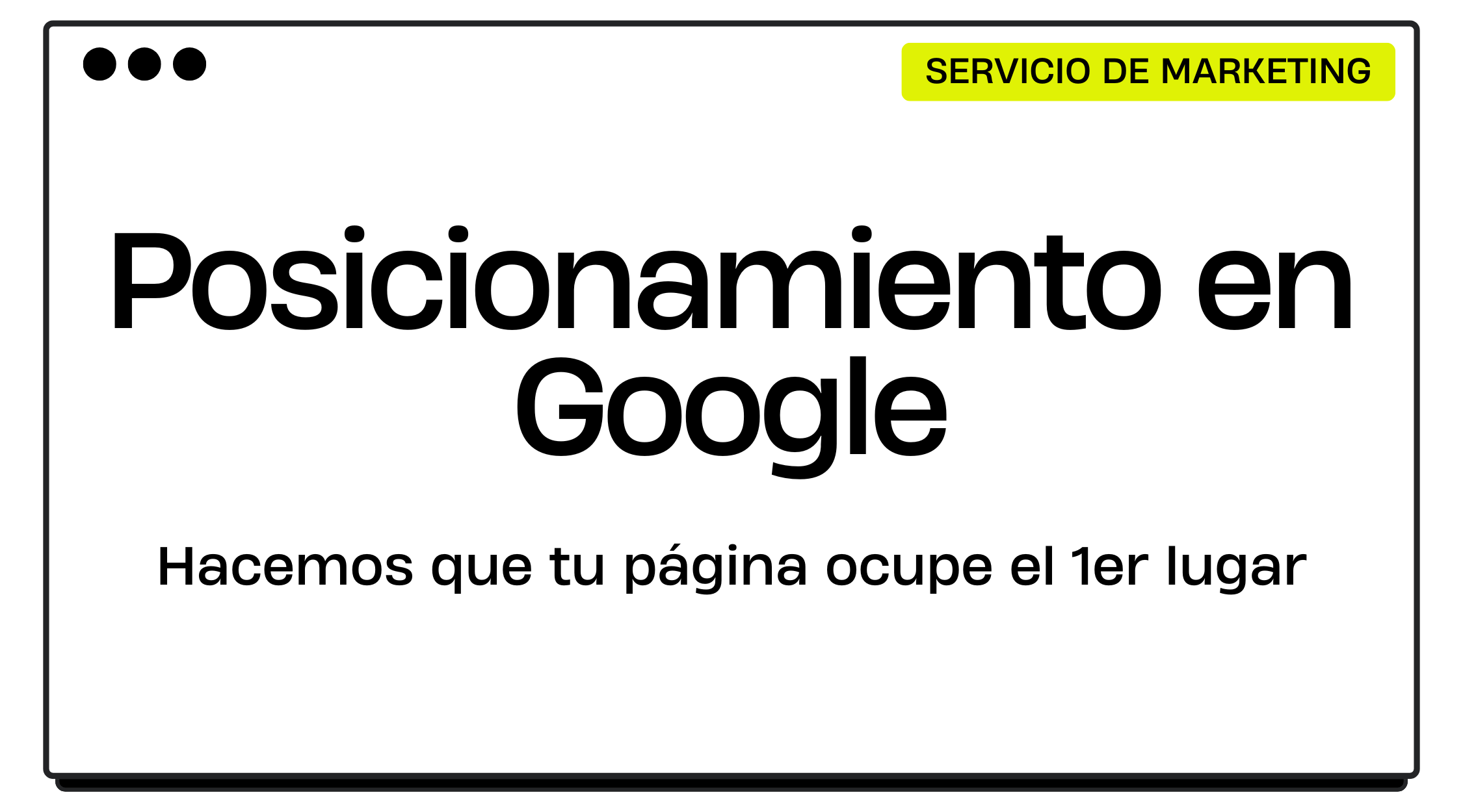Posicionamiento SEO