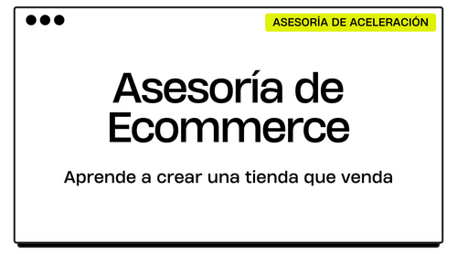 Asesoría de Ecommerce